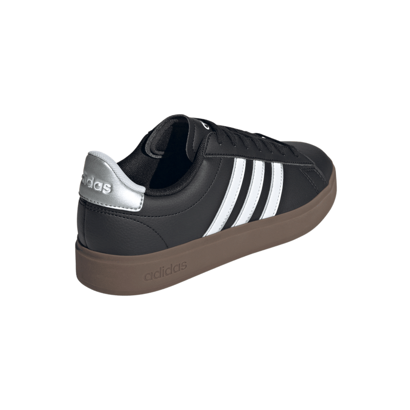 Tenis-adidas-para-mujer-Grand-Court-2.0-para-moda-color-negro.-Par-Laterales