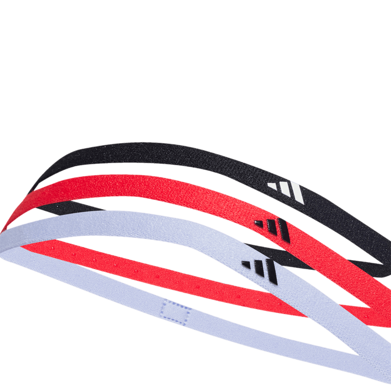 Banda-adidas-unisex-3Pp-Hairband-para-entrenamiento-color-blanco.-Detalle-1