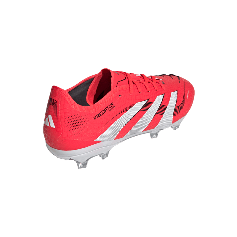 Guayos-adidas-para-hombre-Predator-Pro-Fg-para-futbol-color-rojo.-Par-Alineados