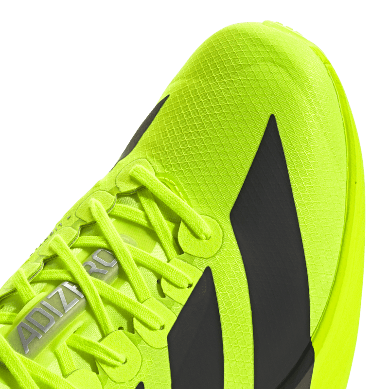 Tenis-adidas-para-hombre-Adizero-Adios-Pro-4-para-correr-color-verde.-Lateral-Y-Suela