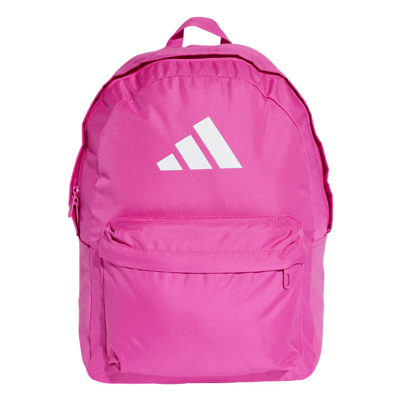 Morral-adidas-unisex-Clsc-Bars-Bp-para-moda-color-rosado.-Frente-Sin-Modelo