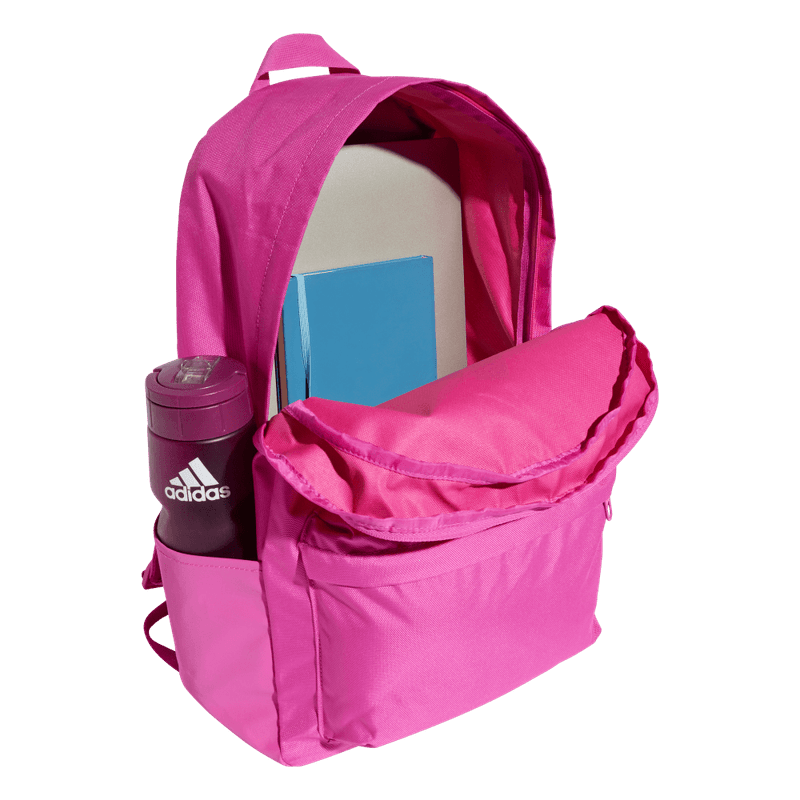 Morral-adidas-unisex-Clsc-Bars-Bp-para-moda-color-rosado.-Detalle-2