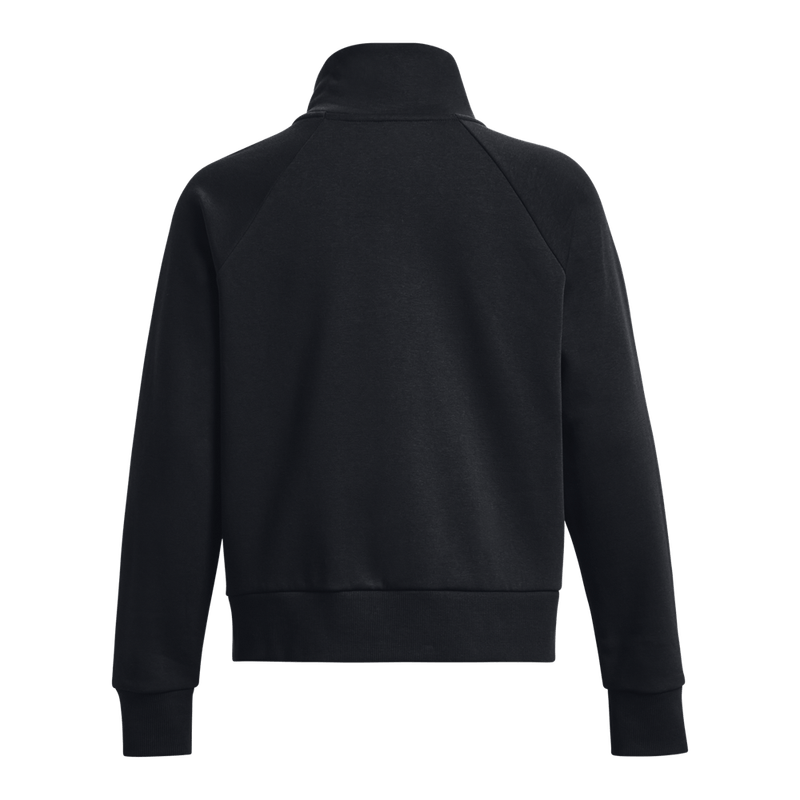 Hoodie-under-armour-para-mujer-Ua-Rival-Fleece-Hz-para-moda-color-negro.-Reverso-Sin-Modelo