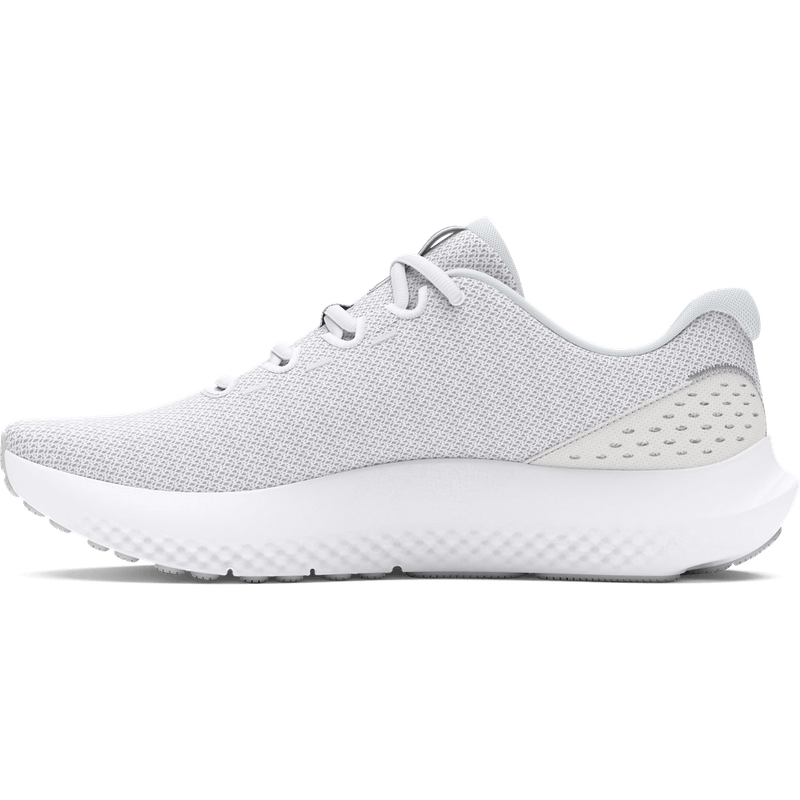 Tenis-under-armour-para-mujer-Ua-W-Charged-Surge-4-para-correr-color-blanco.-Lateral-Interna-Derecha