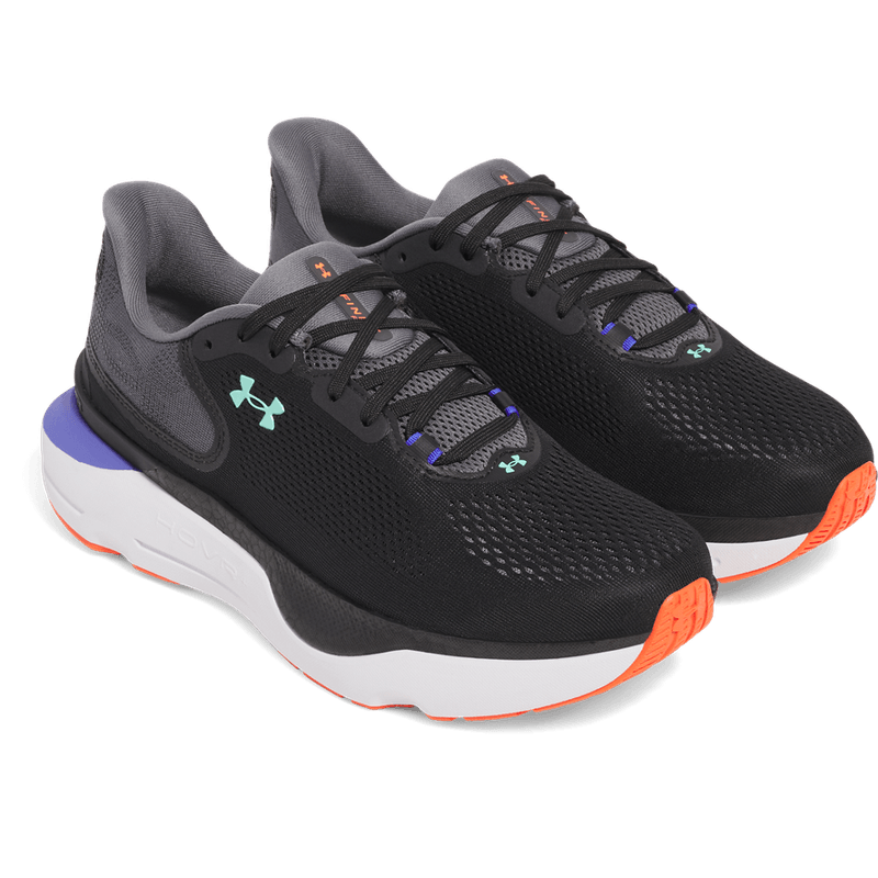 Tenis-under-armour-para-hombre-Ua-Infinite-Pro-2-para-correr-color-negro.-Par-Alineados