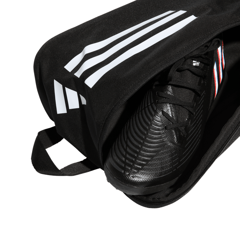 Porta-Zapatos-adidas-unisex-Tr-Shoebag-para-futbol-color-negro.-Detalle-2