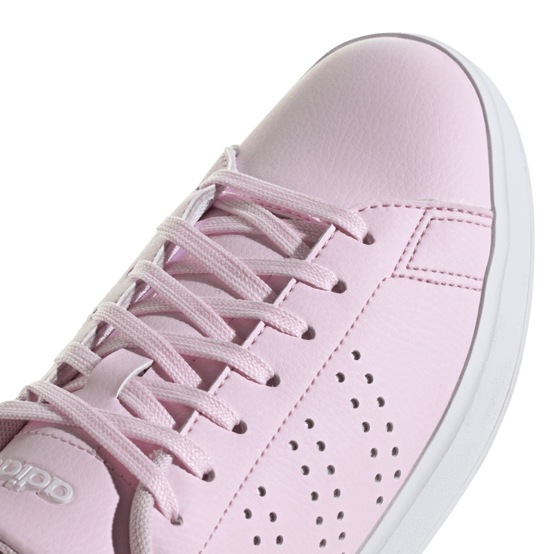 Tenis-adidas-para-mujer-Advantage-2.0-para-moda-color-rosado.-Lateral-Y-Suela