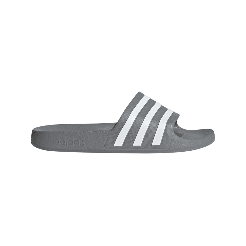 Tenis-adidas-unisex-Adilette-Aqua-para-moda-color-gris.-Lateral-Externa-Derecha