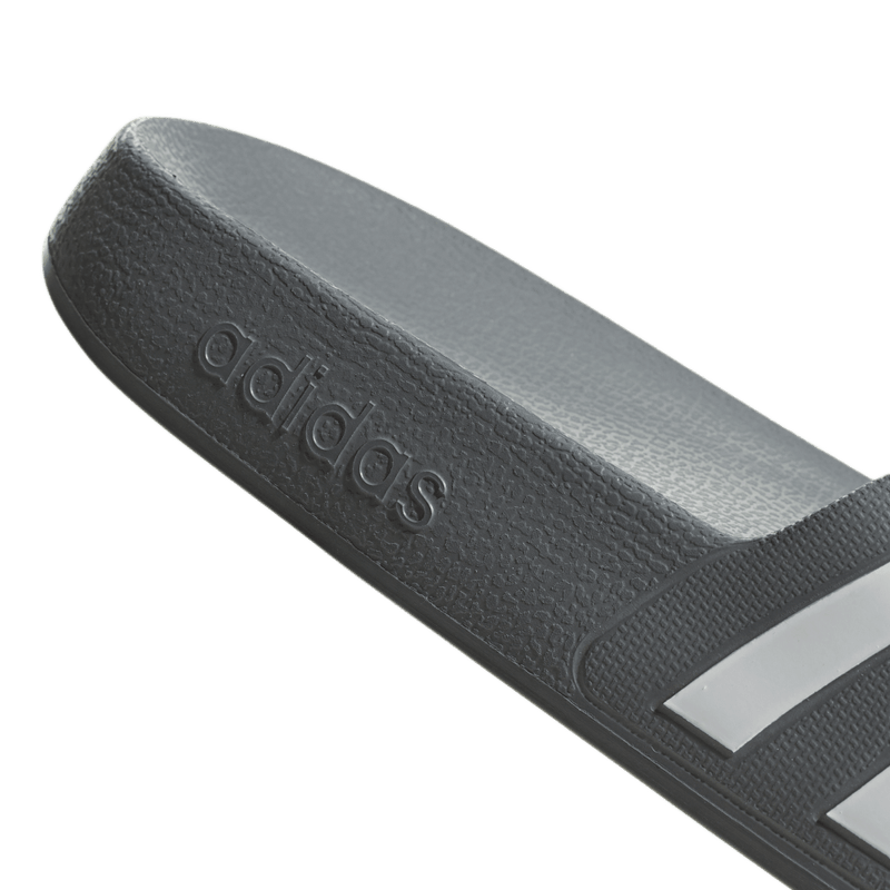 Tenis-adidas-unisex-Adilette-Aqua-para-moda-color-gris.-Par-Laterales
