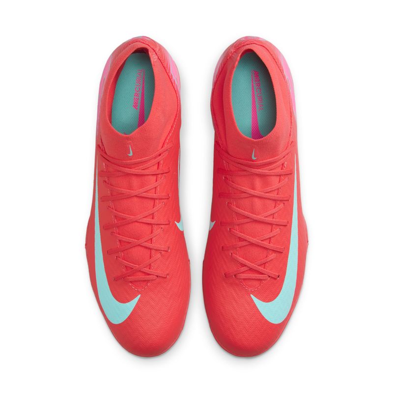 Guayos-nike-para-hombre-Zm-Superfly-10-Academy-Tf-para-futbol-color-naranja.-Capellada