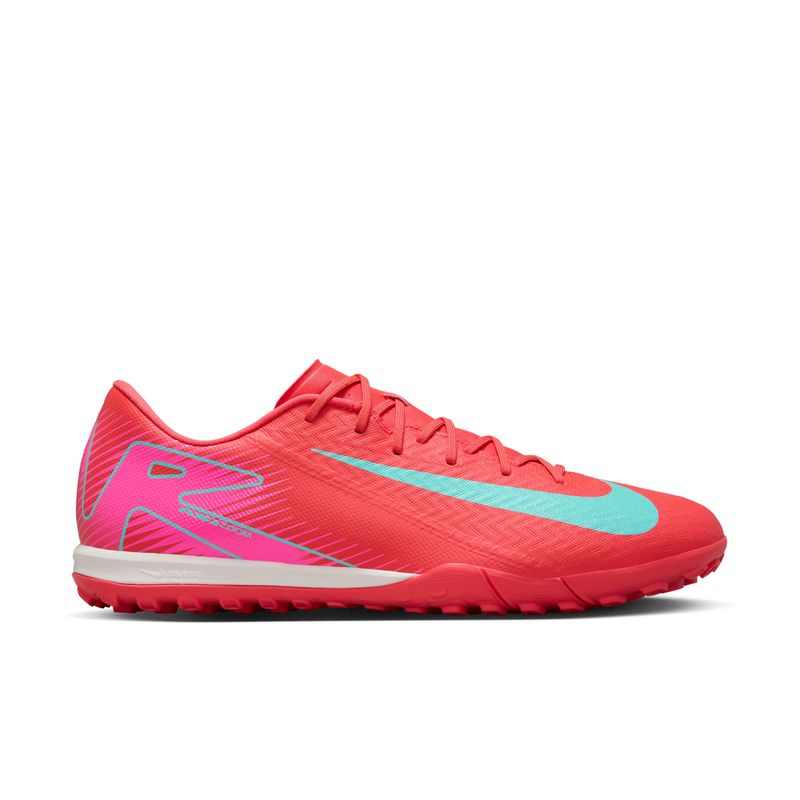 Guayos-nike-para-hombre-Zoom-Vapor-16-Academy-Tf-para-futbol-color-naranja.-Lateral-Externa-Derecha