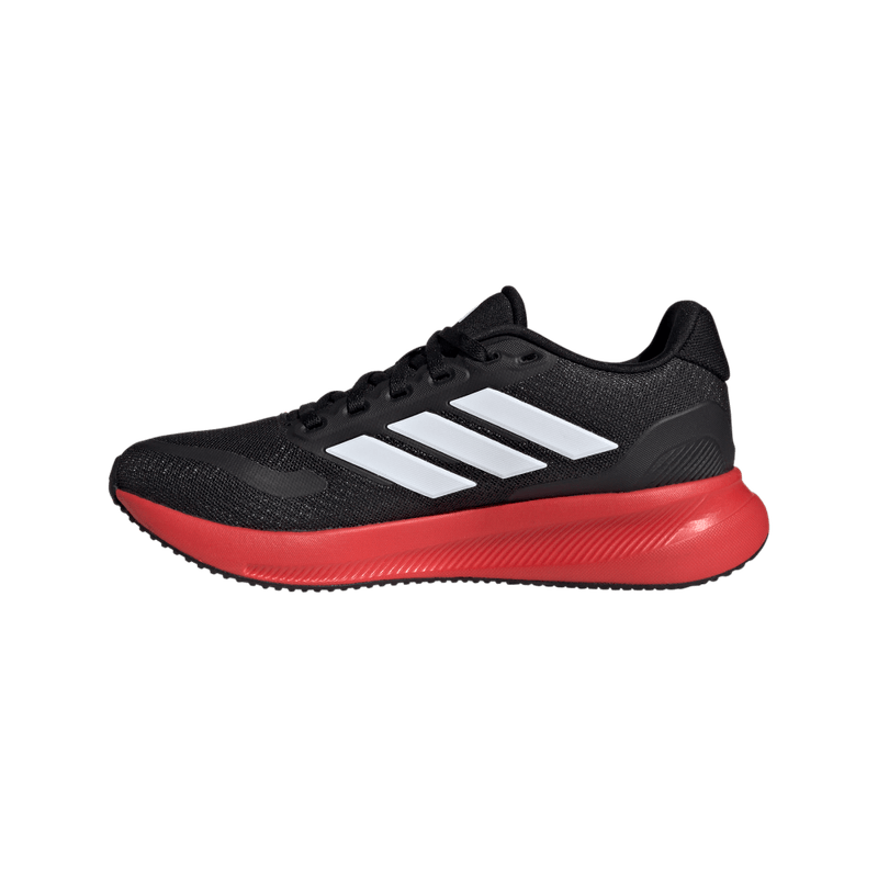 Tenis-adidas-para-niño-Runfalcon-5-J-para-correr-color-negro.-Suela