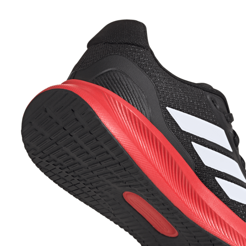 Tenis-adidas-para-niño-Runfalcon-5-J-para-correr-color-negro.-Lateral-Y-Suela