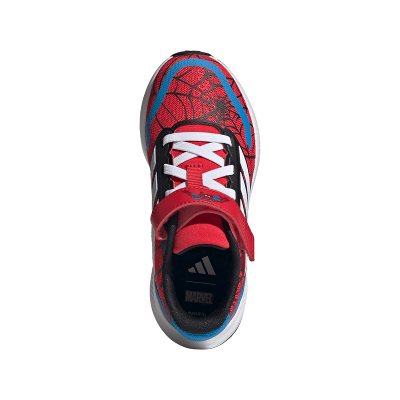 Tenis-adidas-unisex-Runfalcon-Spider-Ma-para-correr-color-rojo.-Capellada