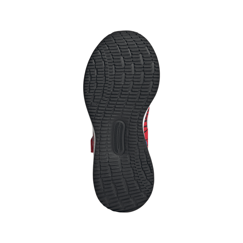Tenis-adidas-unisex-Runfalcon-Spider-Ma-para-correr-color-rojo.-Talon