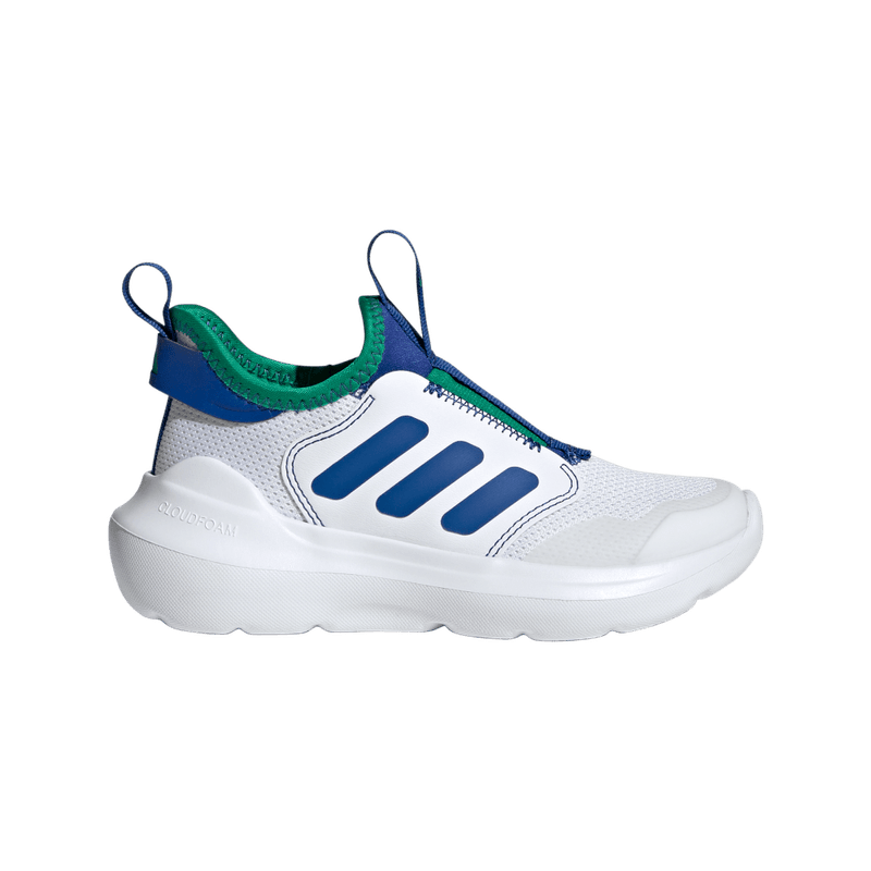 Tenis-adidas-unisex-Tensaur-Comfort-Ac-para-moda-color-blanco.-Lateral-Externa-Derecha