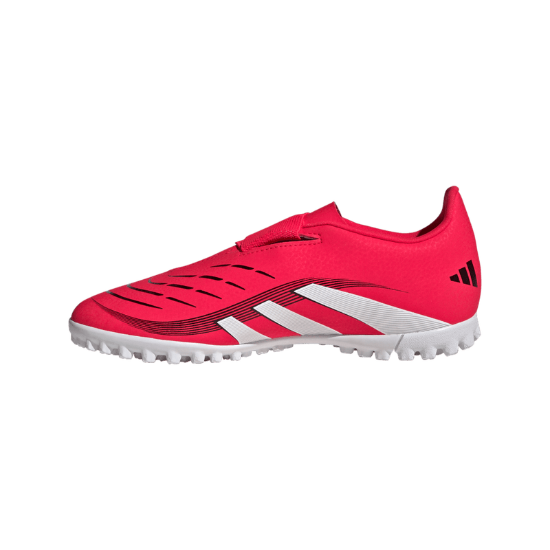 Guayos-adidas-unisex-Predator-Club-Vel-T-para-futbol-color-rojo.-Talon