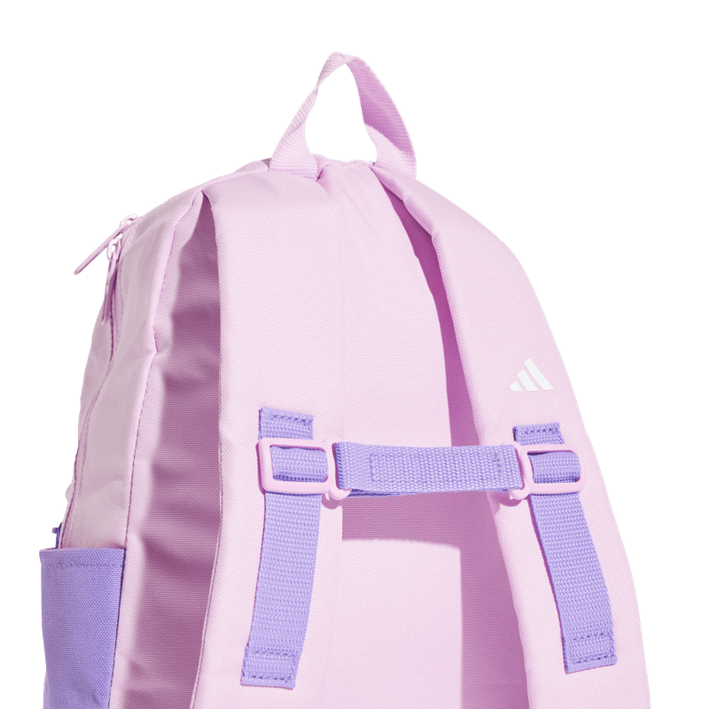 Morral-adidas-unisex-Lk-Bp-3Bar-para-moda-color-morado.-Detalle-2