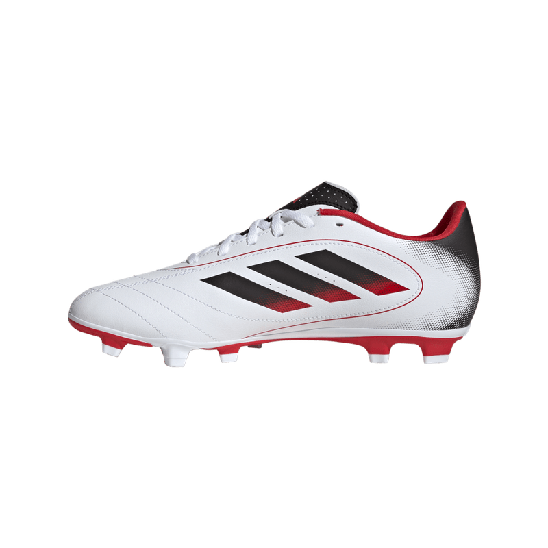 Guayos-adidas-unisex-Goletto-Ix-Fg-Mg-para-futbol-color-blanco.-Talon