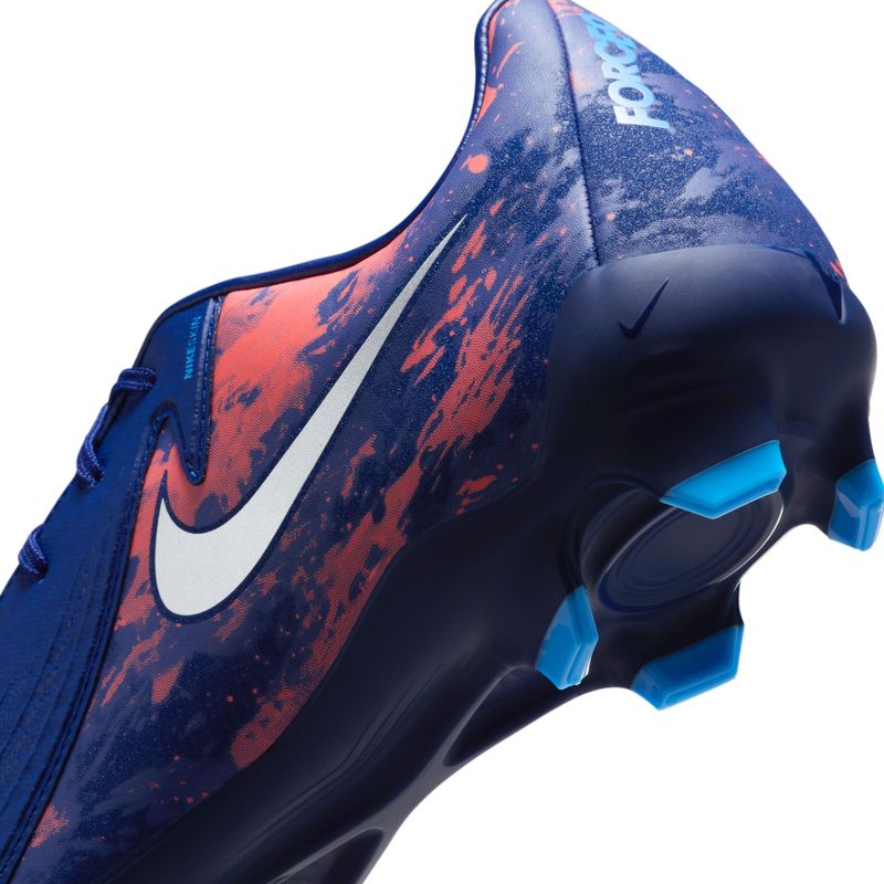 Guayos-nike-para-hombre-Phantom-Gx-Ii-Academy-Fg-Mg-Eh-para-futbol-color-azul.-Talon