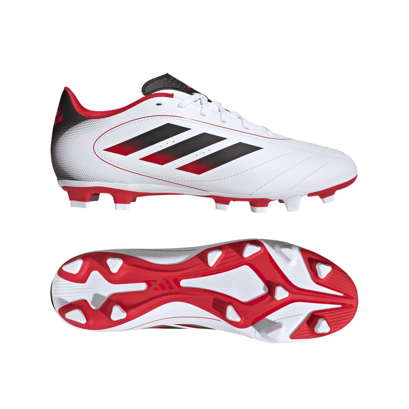 Guayos-adidas-unisex-Goletto-Ix-Fg-Mg-para-futbol-color-blanco.-Media-Suela