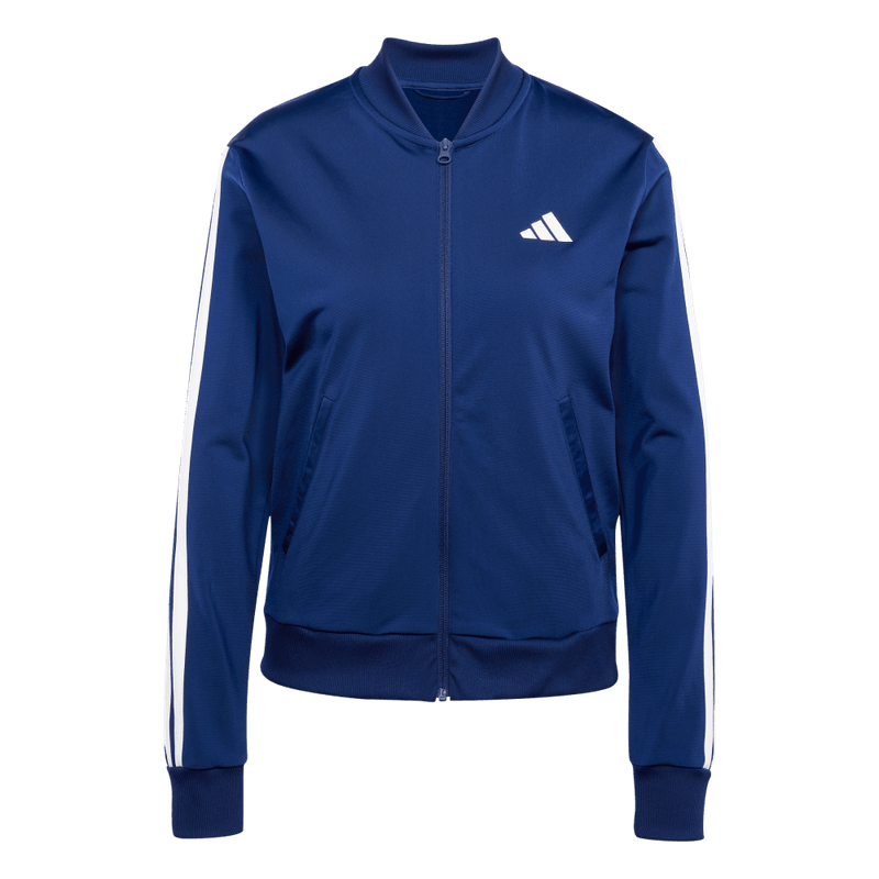 Sudadera-adidas-para-mujer-W-3S-Tr-Ts-para-moda-color-azul.-Frontal-Sobre-Modelo