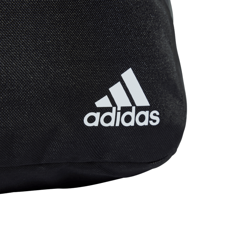 Morral-adidas-unisex-Classic-3S-Pc-para-moda-color-negro.-Detalle-1
