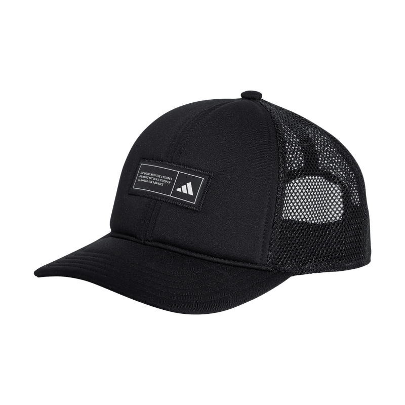 Gorra-adidas-unisex-Snap-Truck-Cap-para-moda-color-negro.-Frente-Sin-Modelo