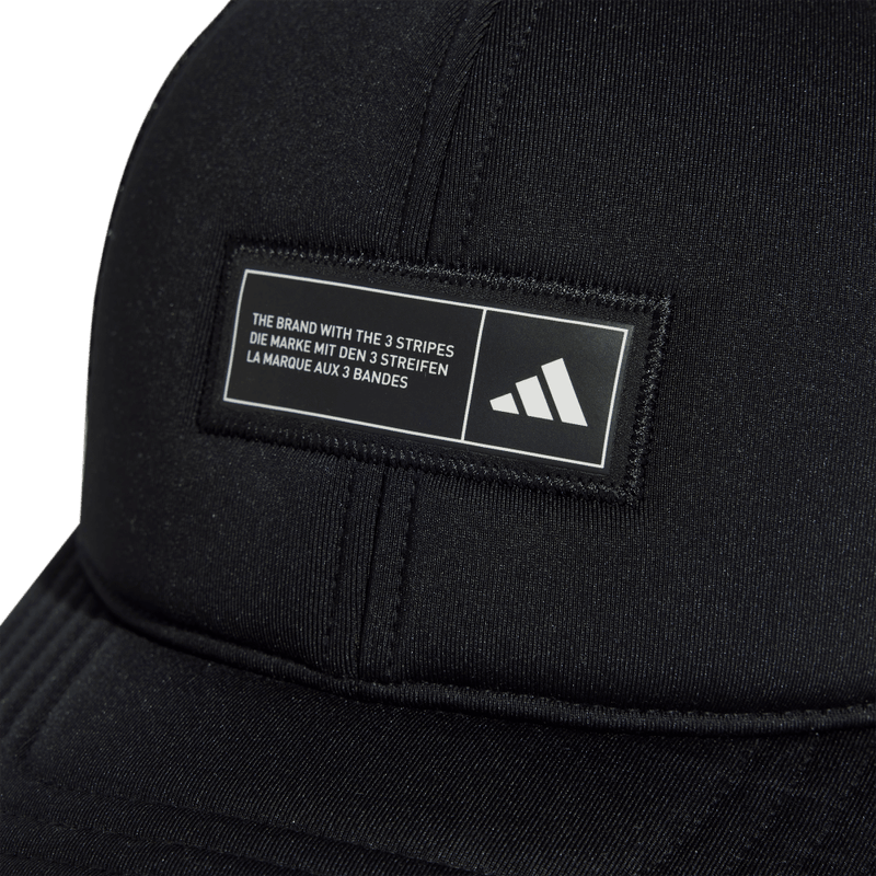 Gorra-adidas-unisex-Snap-Truck-Cap-para-moda-color-negro.-Reverso-Sin-Modelo