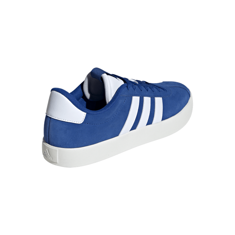 Tenis-adidas-para-hombre-Vl-Court-3.0-para-moda-color-azul.-Par-Laterales