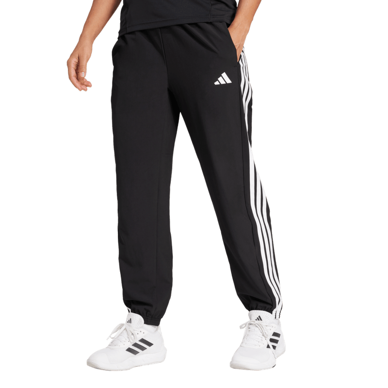 Adidas We 3S Woven Pt Pantalón negro de mujer para entrenamiento