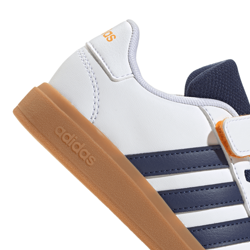 Tenis-adidas-unisex-Grand-Court-2.0-El-para-moda-color-blanco.-Lateral-Y-Suela