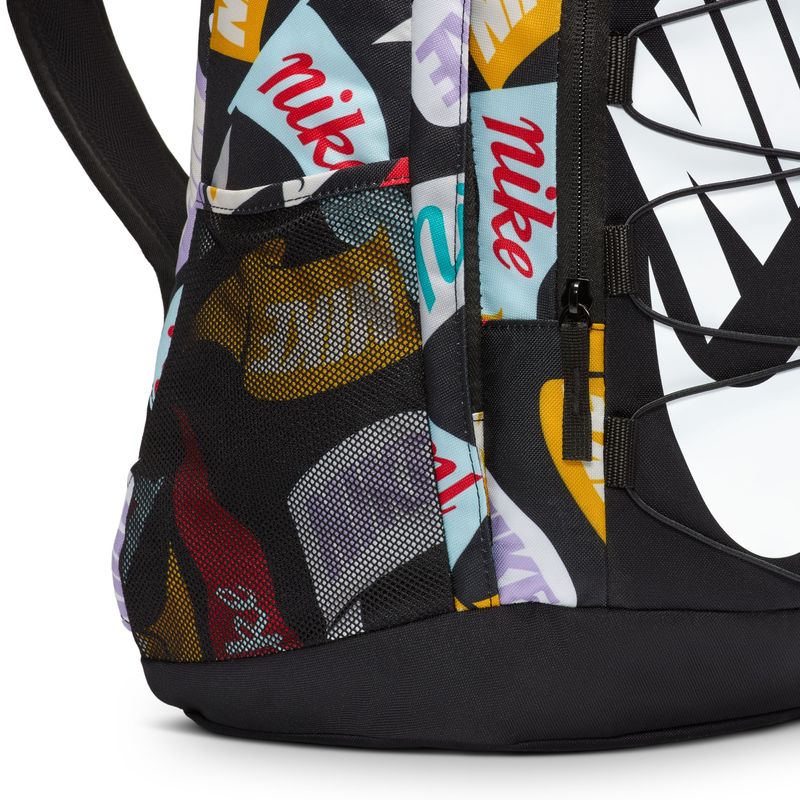 Morral-nike-para-hombre-Nk-Hayward-Bkpk-Penant-Toss-para-moda-color-negro.-Detalle-Izquierdo