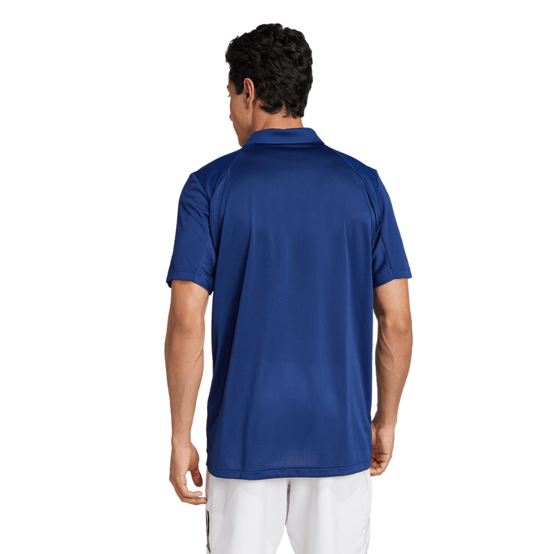 Polo-adidas-para-hombre-Club-Polo-para-tenis-color-azul.-Detalle-Posterior