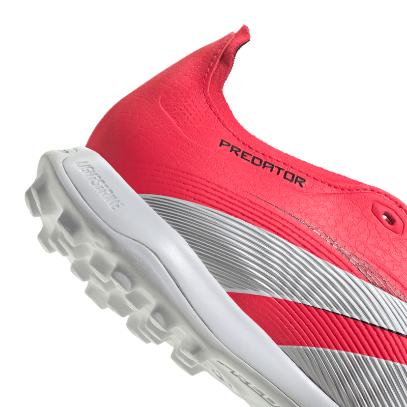 Guayos-adidas-unisex-Predator-League-Ft-para-futbol-color-rojo.-Par-Laterales