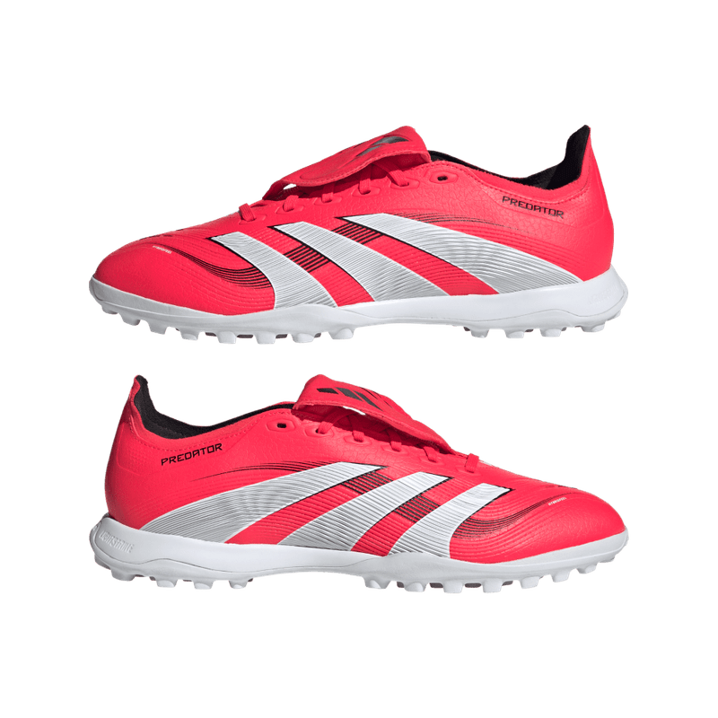 Guayos-adidas-unisex-Predator-League-Ft-para-futbol-color-rojo.-Par-Laterales