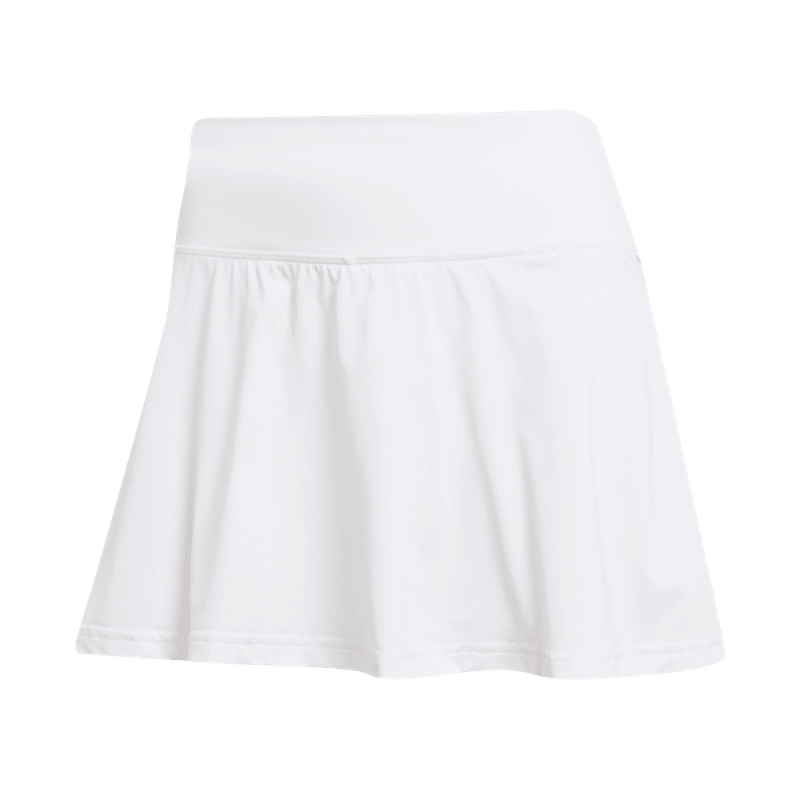 Falda-adidas-para-mujer-Club-Skirt-para-tenis-color-blanco.-Frontal-Sobre-Modelo