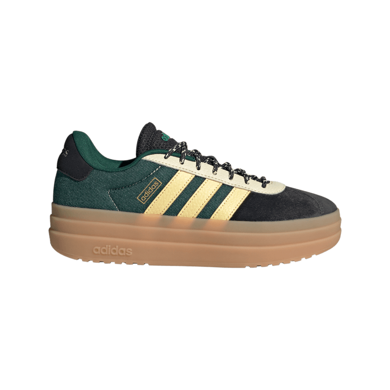 Tenis-adidas-para-mujer-Vl-Court-Bold-para-moda-color-verde.-Lateral-Externa-Derecha
