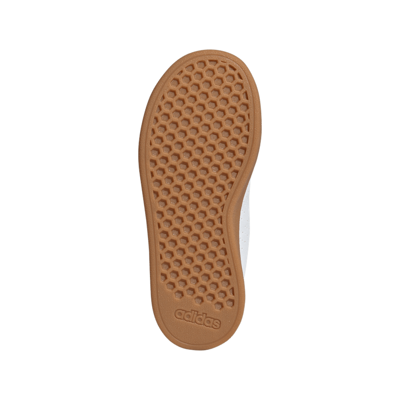 Tenis-adidas-unisex-Advantage-Base-2.0-para-moda-color-blanco.-Talon