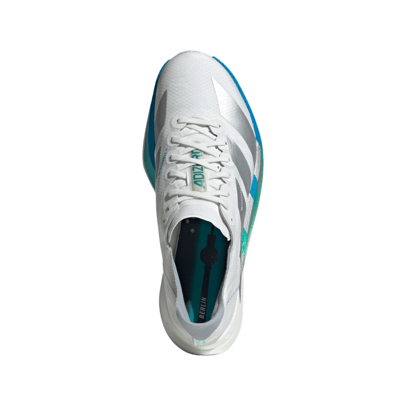 Tenis-adidas-para-mujer-Adizero-Adios-Pro-4-para-correr-color-blanco.-Capellada