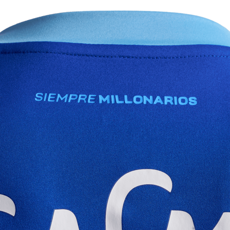 Camiseta-De-Equipo-adidas-para-hombre-Mil-H-Jsy-para-futbol-color-azul.-Detalle-Posterior