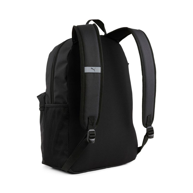 Morral-puma-para-hombre-Puma-Phase-Backpack-Set-para-moda-color-negro.-Reverso-Sin-Modelo