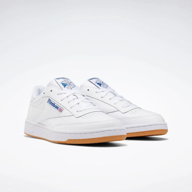 Tenis-reebok-para-hombre-Club-C-85-para-moda-color-azul.-Lateral-Interna-Izquierda