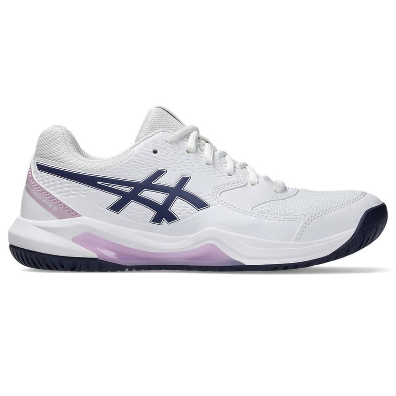 Tenis-asics-para-mujer-Gel-Dedicate-8-para-tenis-color-blanco.-Lateral-Externa-Derecha