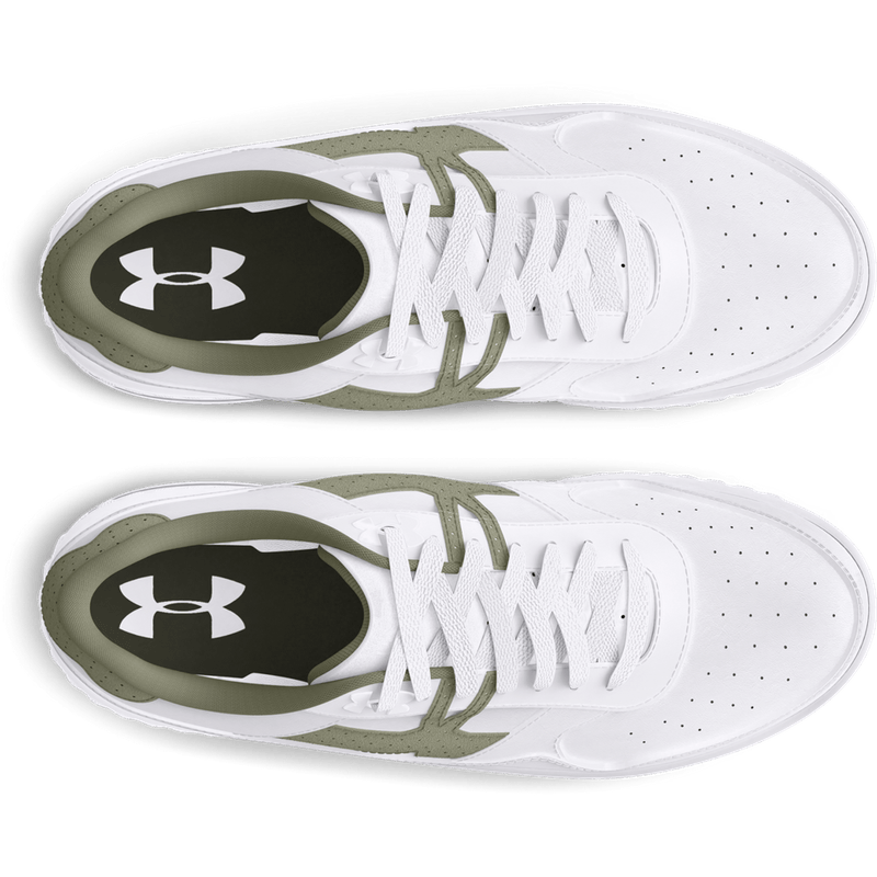 Tenis-under-armour-para-mujer-Ua-W-Court-96-Suede-para-moda-color-blanco.-Capellada