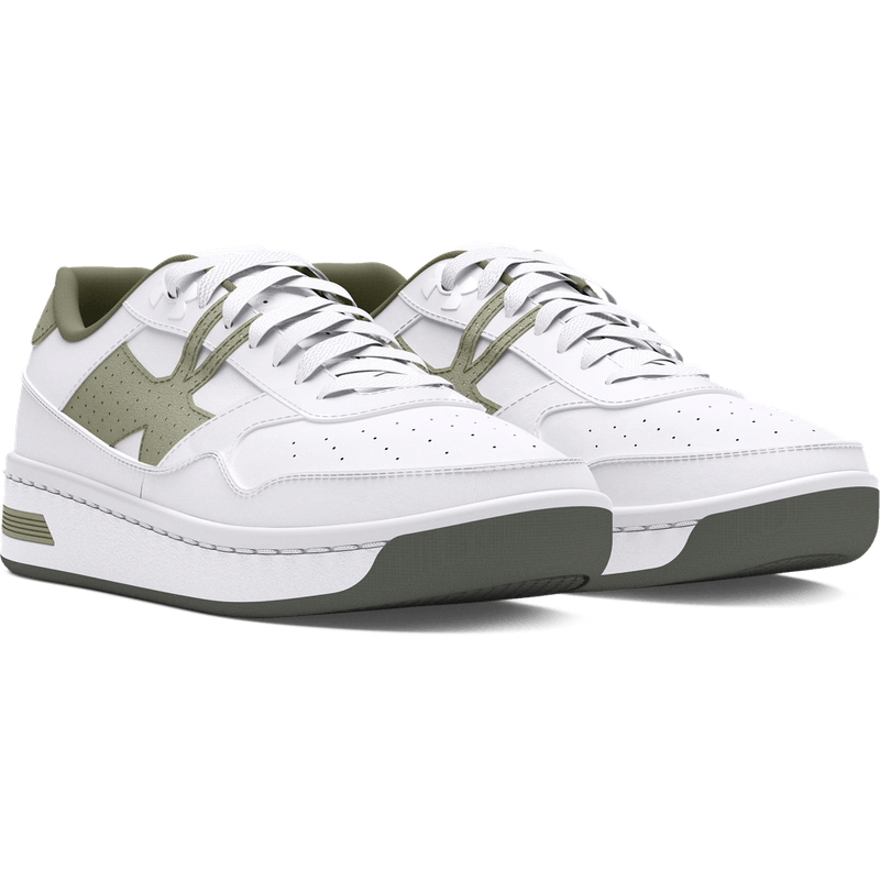 Tenis-under-armour-para-mujer-Ua-W-Court-96-Suede-para-moda-color-blanco.-Par-Alineados