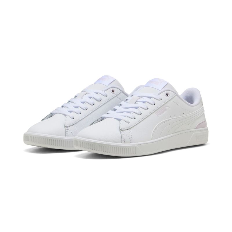 Tenis-puma-para-mujer-Vikky-V3-Lthr-Wns-para-moda-color-blanco.-Par-Alineados