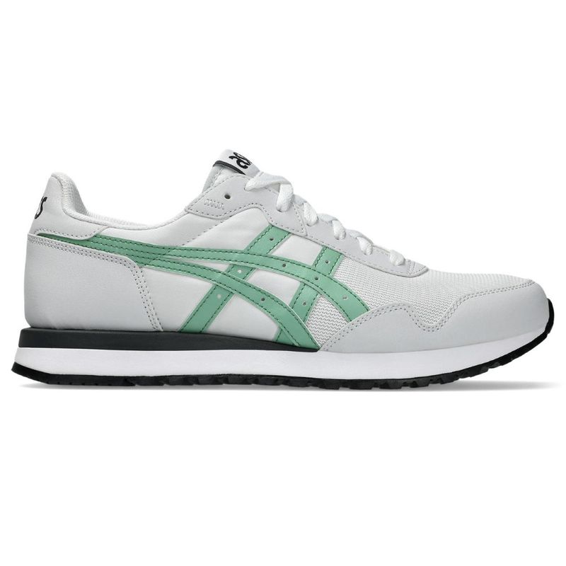 Tenis-asics-unisex-Tiger-Runner-Ii-para-moda-color-blanco.-Lateral-Externa-Derecha