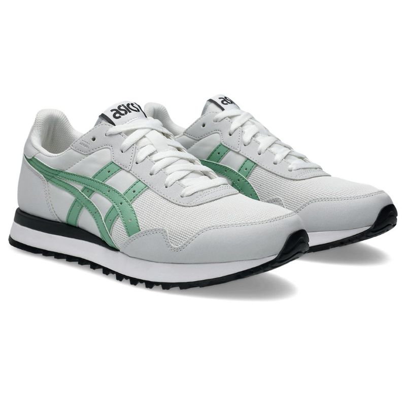 Tenis-asics-unisex-Tiger-Runner-Ii-para-moda-color-blanco.-Par-Alineados