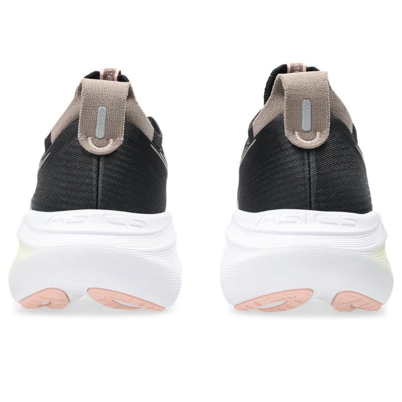 Tenis-asics-para-mujer-Gel-Nimbus-27-para-correr-color-negro.-Talon